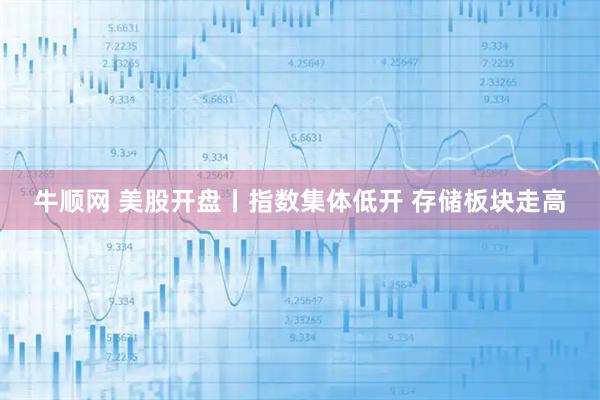 牛顺网 美股开盘丨指数集体低开 存储板块走高